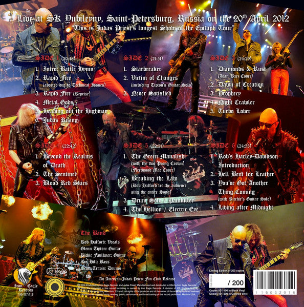 Judas Priest / Live at SK Yubileyny, Saint-Petersburg, Russia 2012
