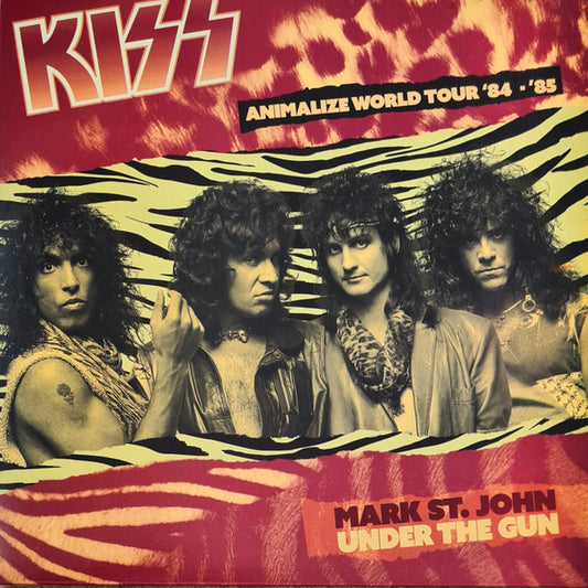 KISS / Animalize World Tour: Mark St. John Under The Gun