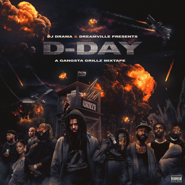 DJ Drama & Dreamville / D-Day: A Gangsta Grillz Mixtape